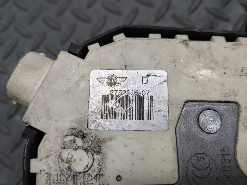 2008 - 2014 MINI COOPER OEM DOOR LATCH LOCK ACTUATOR FRONT RIGHT PASSENGER SIDE
