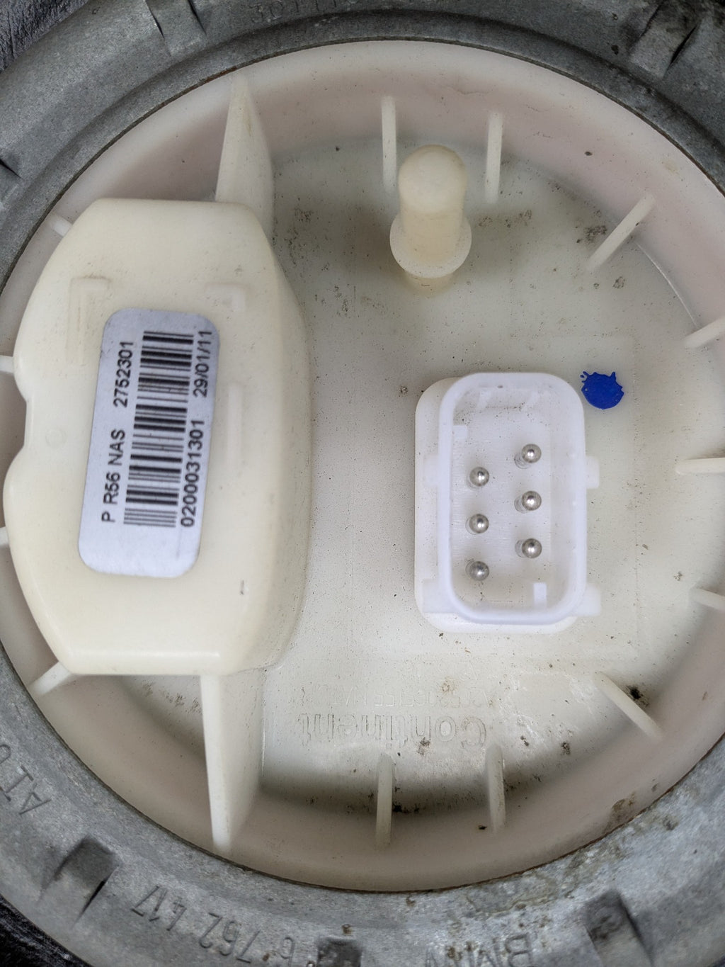 2008 - 2014 MINI COOPER OEM GAS FUEL TANK RESERVOIR ASSEMBLY 50L