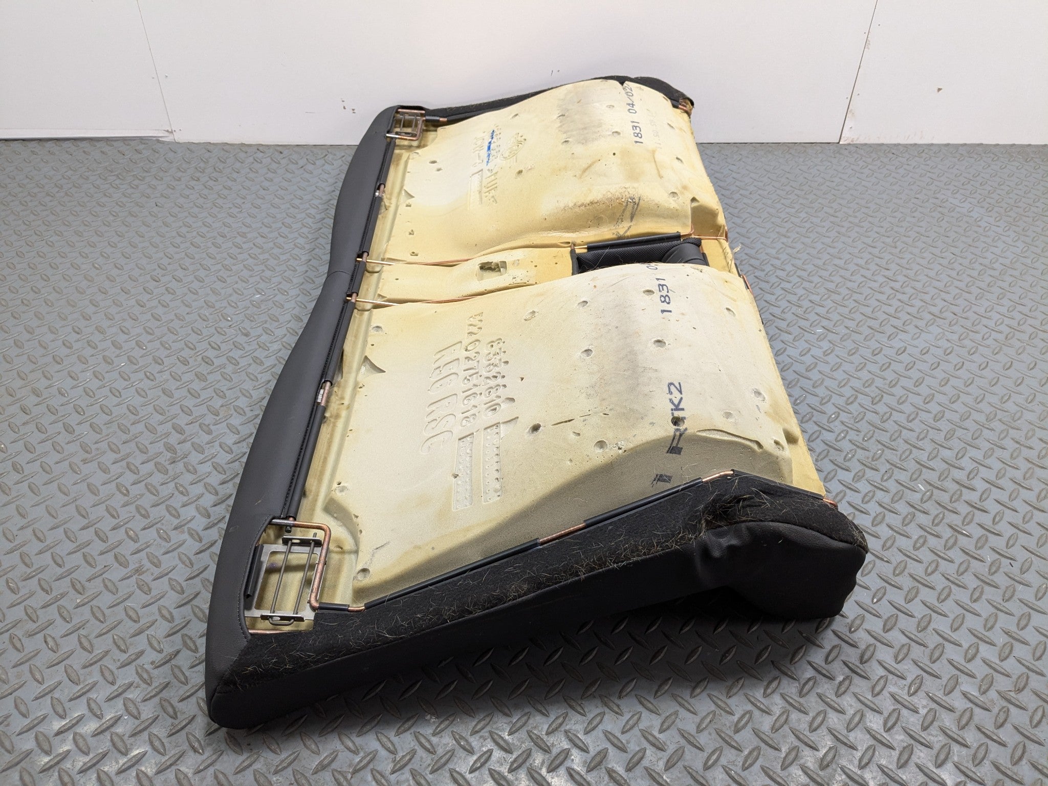 2008 - 2014 MINI COOPER OEM LOWER SEAT CUSHION REAR BOTTOM BLACK