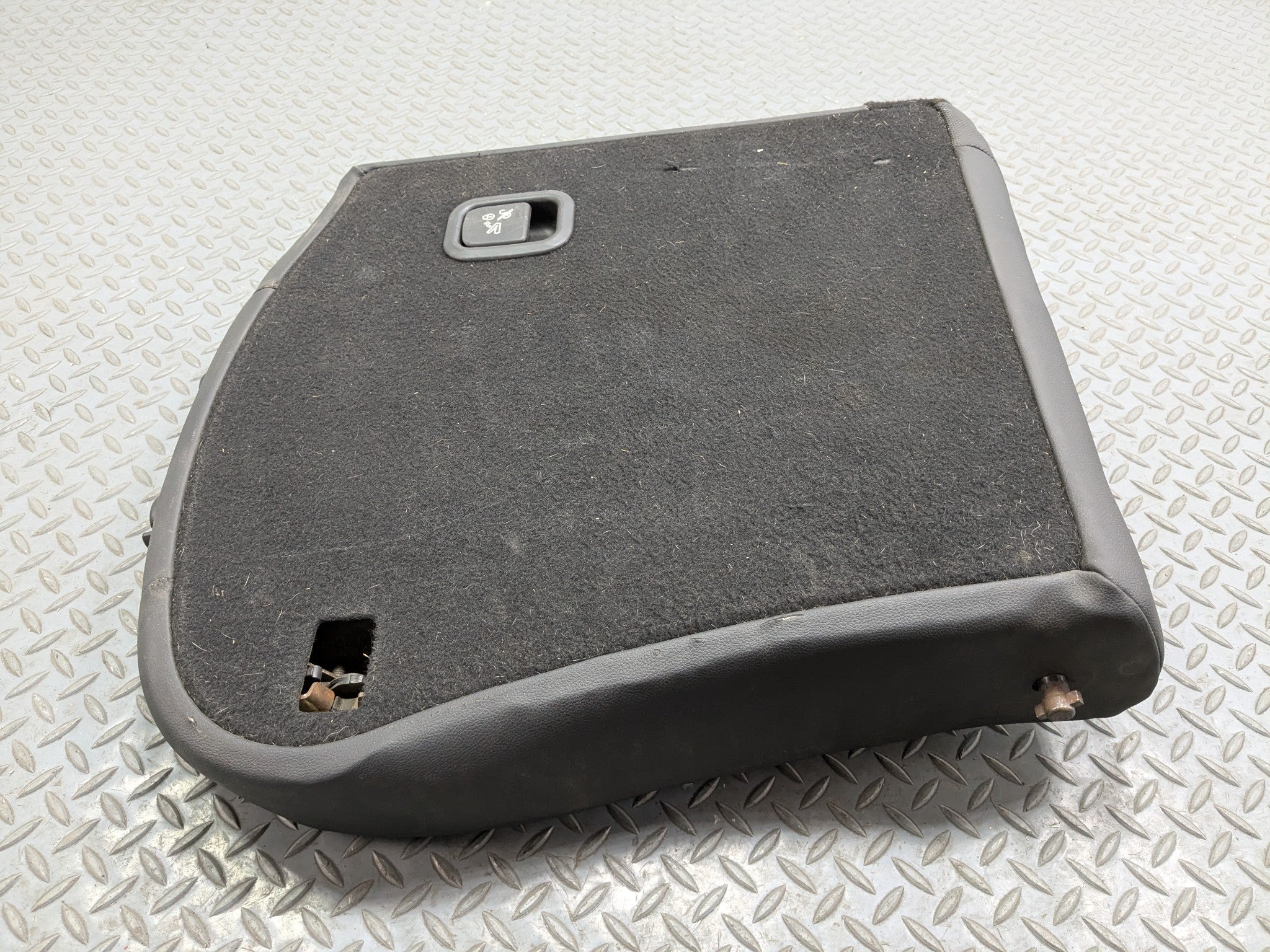 2008 - 2014 MINI COOPER OEM UPPER SEAT BACK CUSHION REAR LEFT DRIVER SIDE BLACK