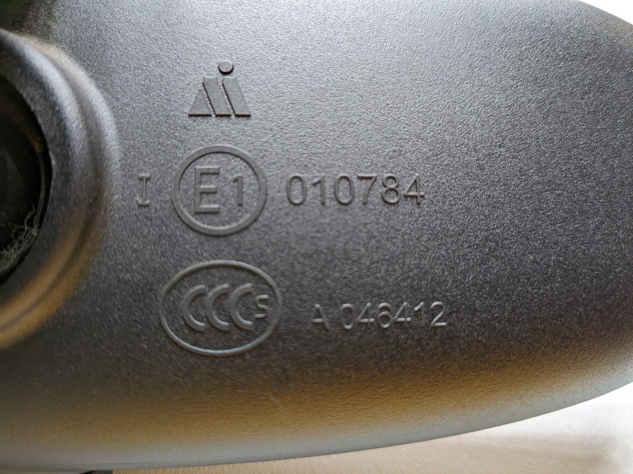 08 - 14 MINI COOPER OEM REAR VIEW MIRROR INTERIOR UPPER ROOF WITH AUTO DIMMING