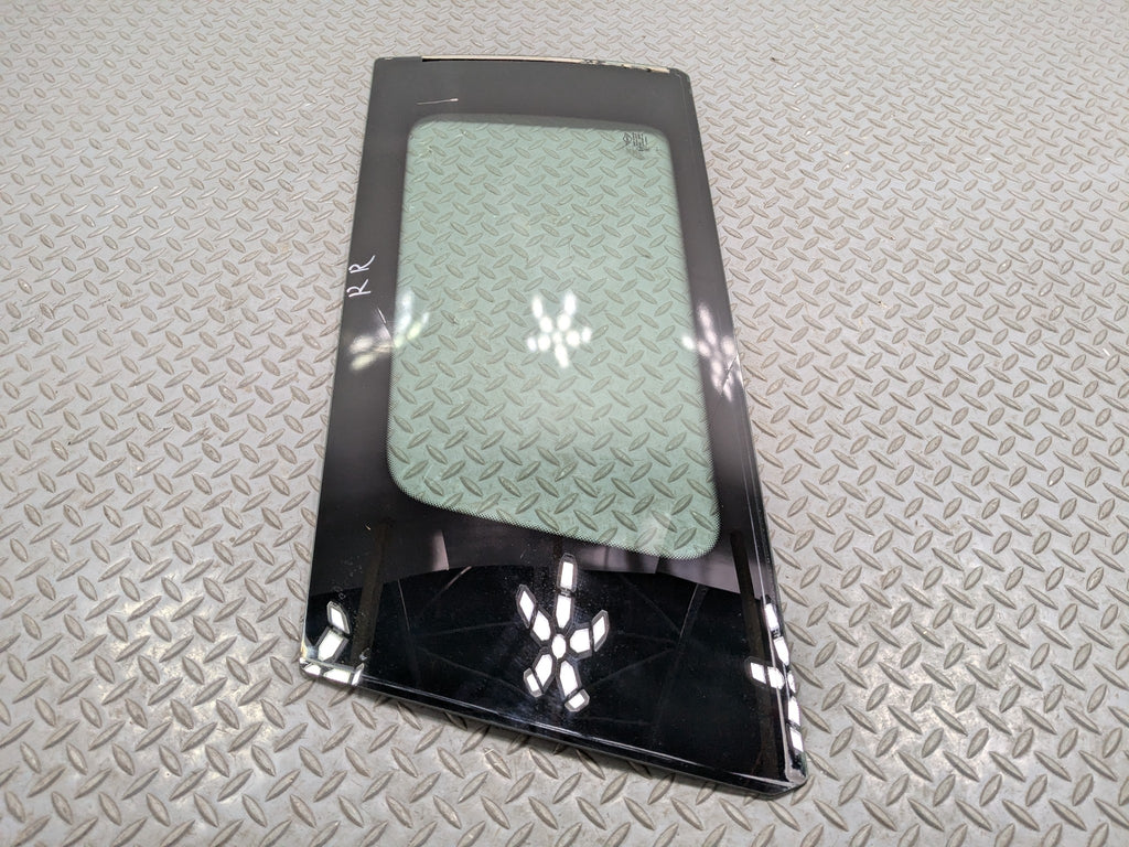 2008 - 2014 MINI COOPER OEM QUARTER WINDOW GLASS REAR RIGHT PASSENGER SIDE