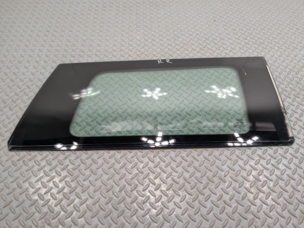 2008 - 2014 MINI COOPER OEM QUARTER WINDOW GLASS REAR RIGHT PASSENGER SIDE