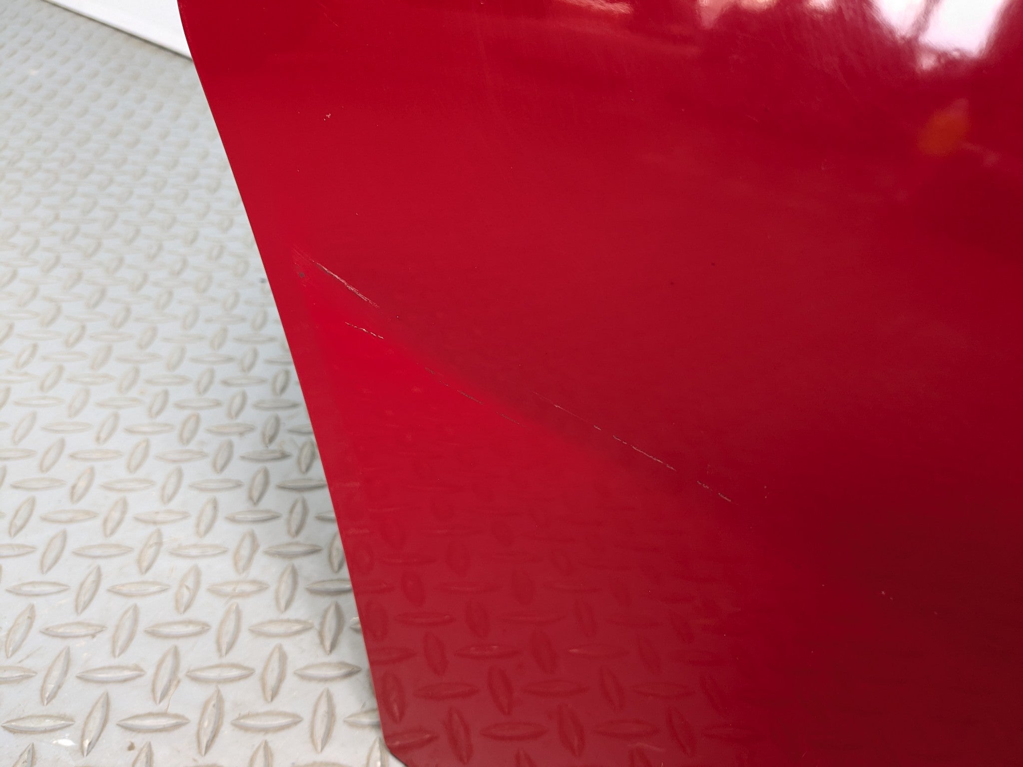 2008 - 2014 MINI COOPER OEM DOOR SHELL PANEL REAR RIGHT PASSENGER SIDE PURE RED