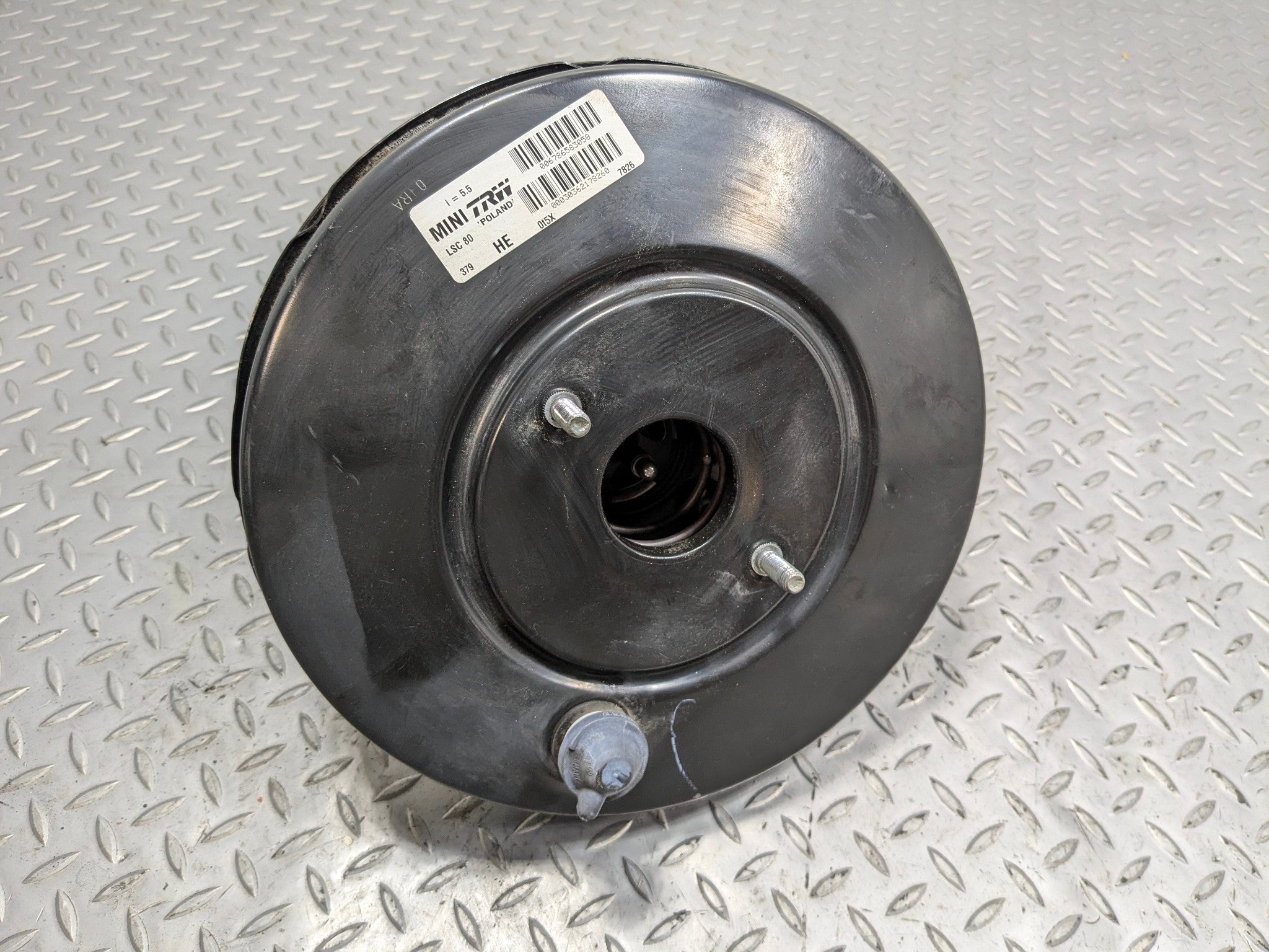 2008 - 2014 MINI COOPER OEM POWER BRAKE BOOSTER ASSEMBLY WITHOUT MASTER CYLINDER