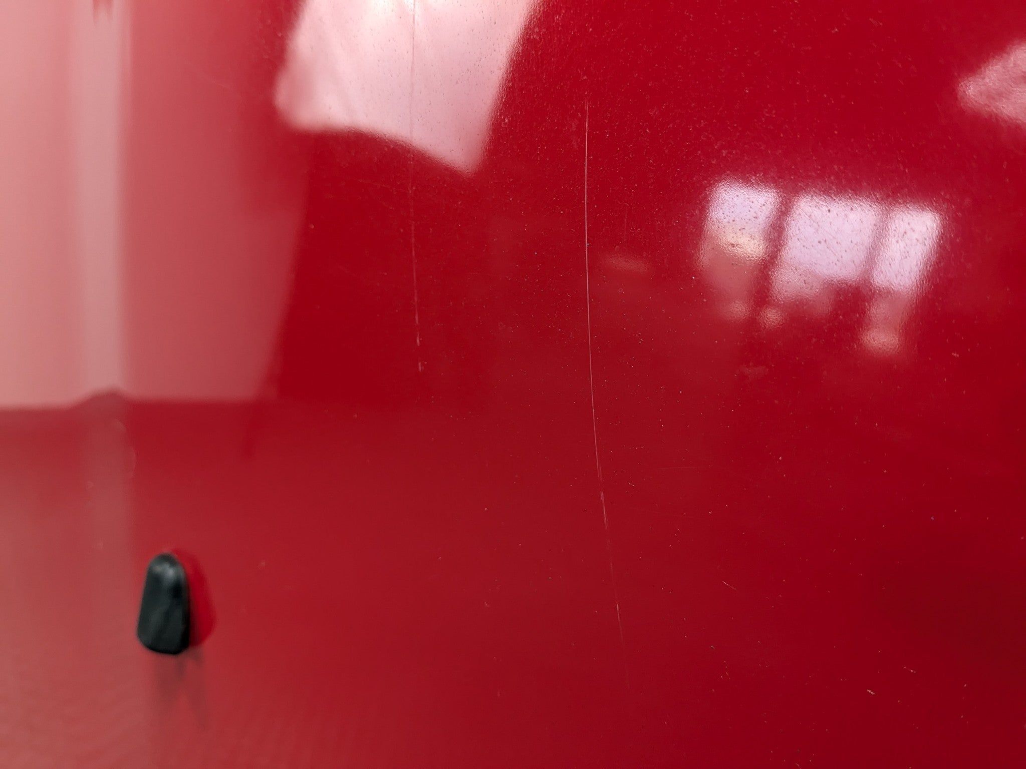 2008 - 2014 MINI COOPER OEM FRONT HOOD BONNET SHELL PANEL ASSEMBLY PURE RED