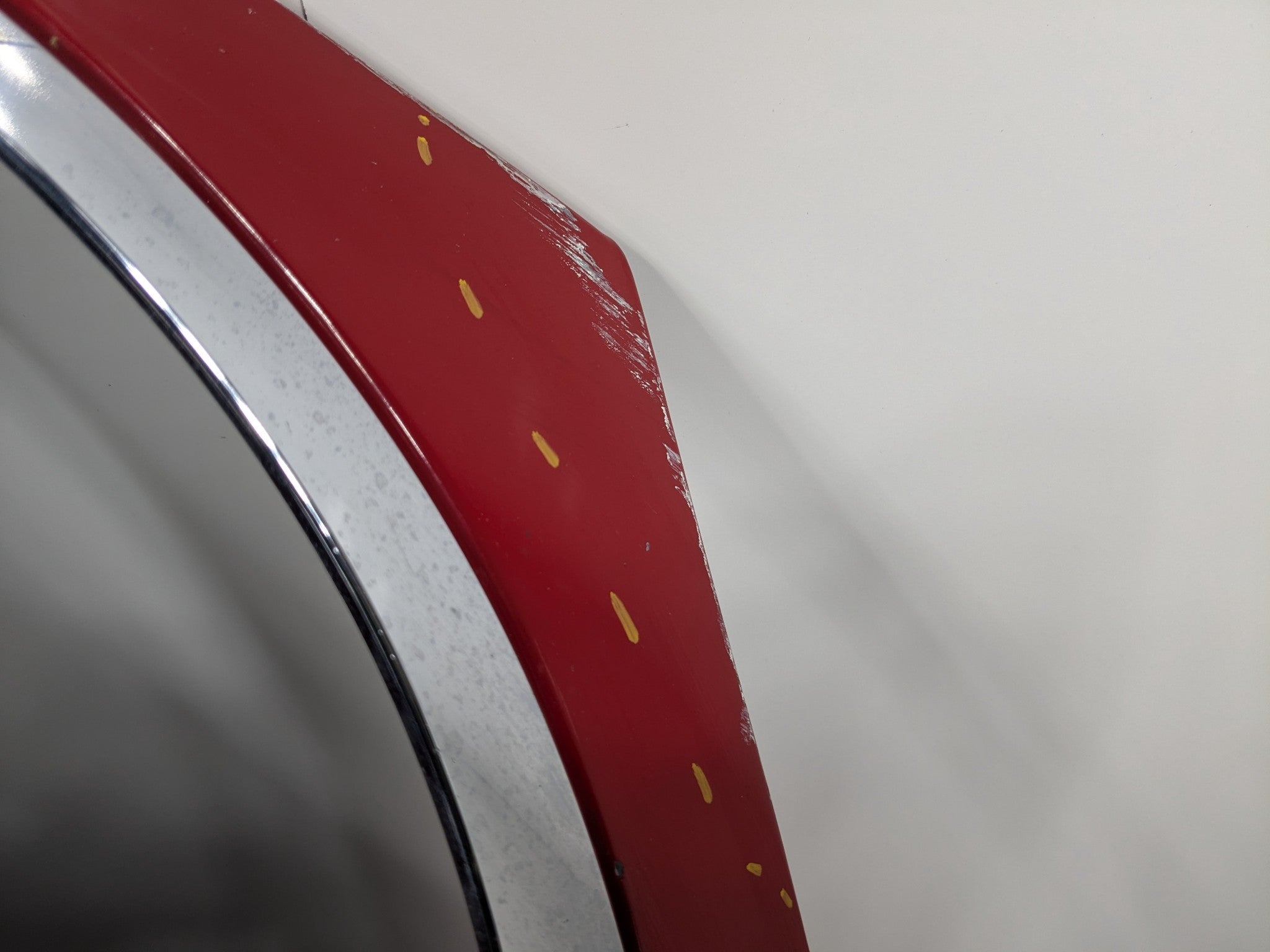 2008 - 2014 MINI COOPER OEM FRONT HOOD BONNET SHELL PANEL ASSEMBLY PURE RED