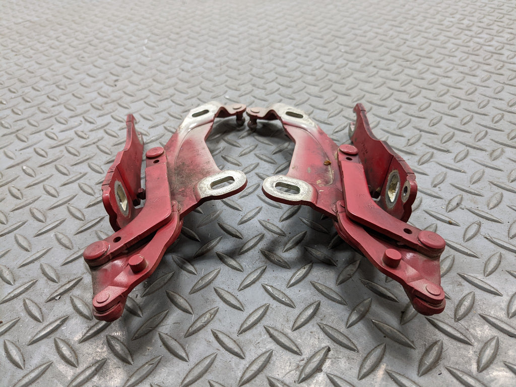 2008 - 2014 MINI COOPER OEM HOOD HINGE SUPPORT FRONT LEFT AND RIGHT SET OF 2