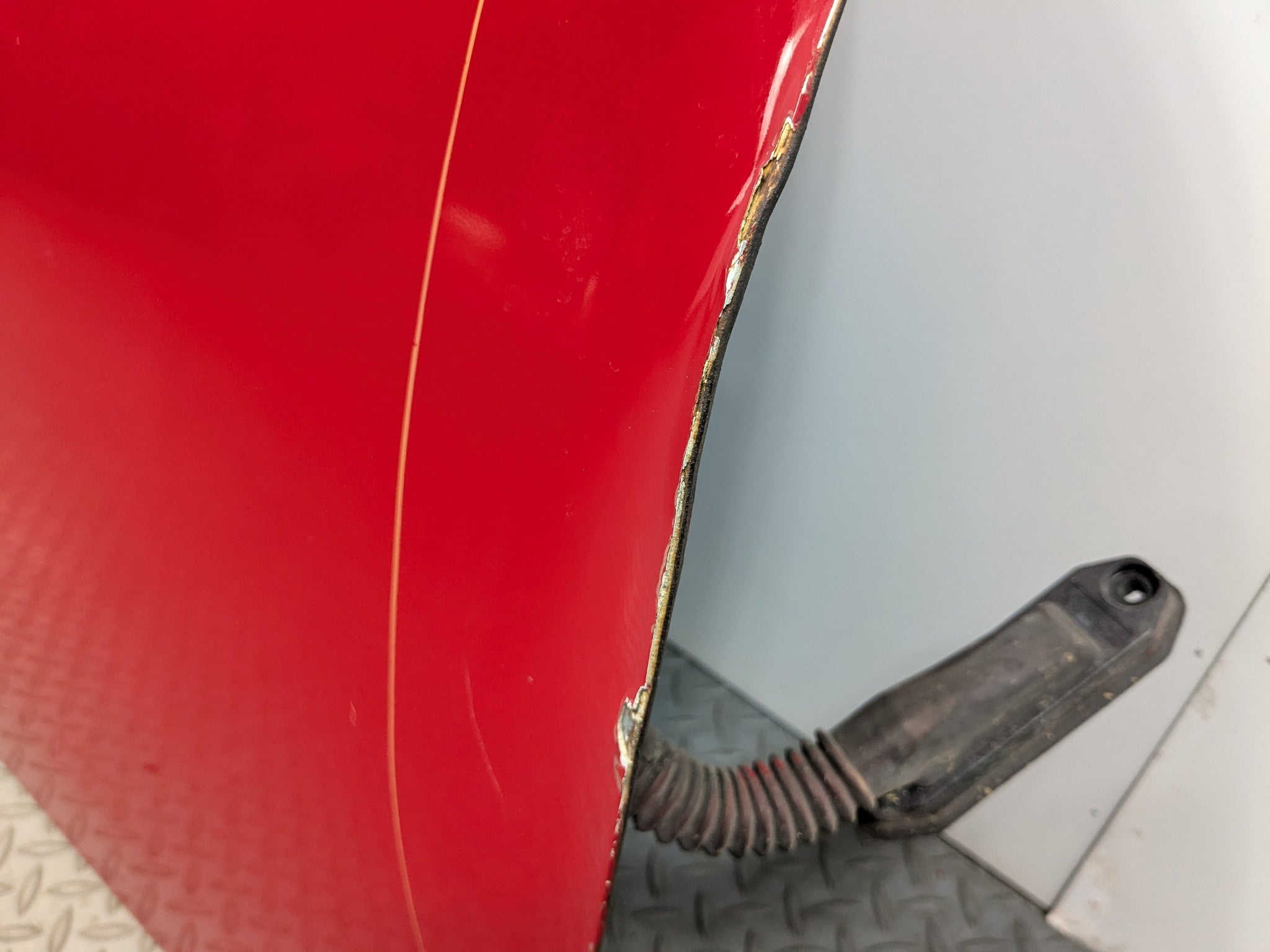 2008 - 2014 MINI COOPER OEM DOOR SHELL PANEL FRONT RIGHT PASSENGER SIDE PURE RED