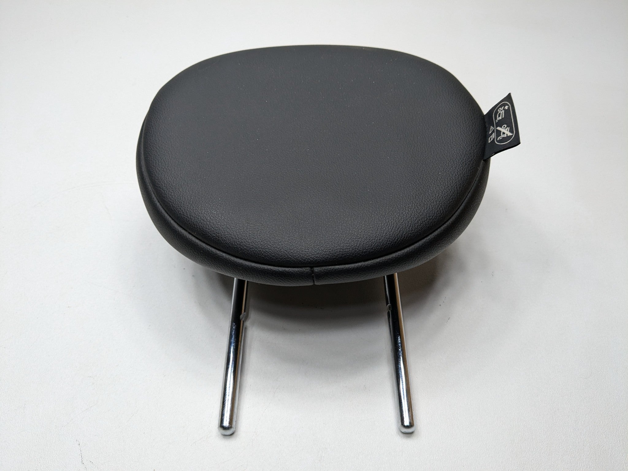 2008 - 2014 MINI COOPER OEM HEADREST REAR RIGHT PASSENGER SIDE LEATHER BLACK