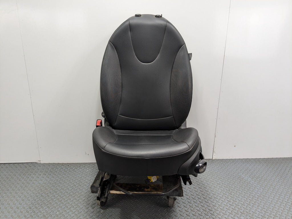 2008 - 2014 MINI COOPER OEM DRIVER SIDE SEAT ASSEMBLY LEATHER BLACK FRONT LEFT