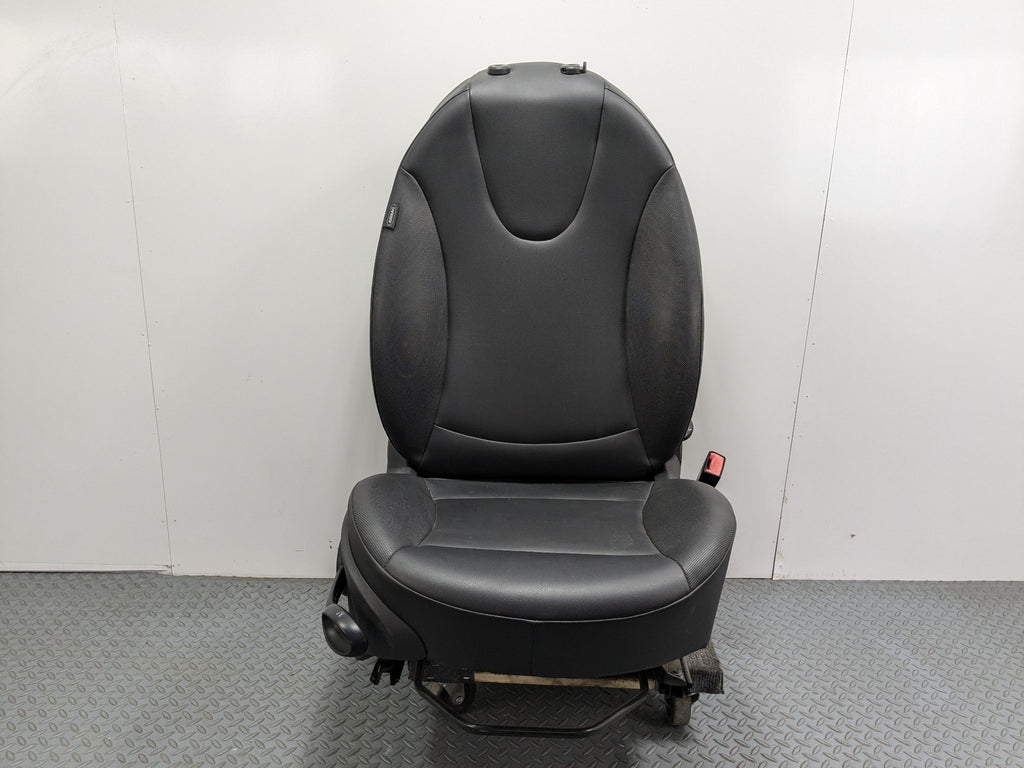 2008 - 2014 MINI COOPER OEM PASSENGER SIDE SEAT BLACK LEATHER FRONT RIGHT SIDE