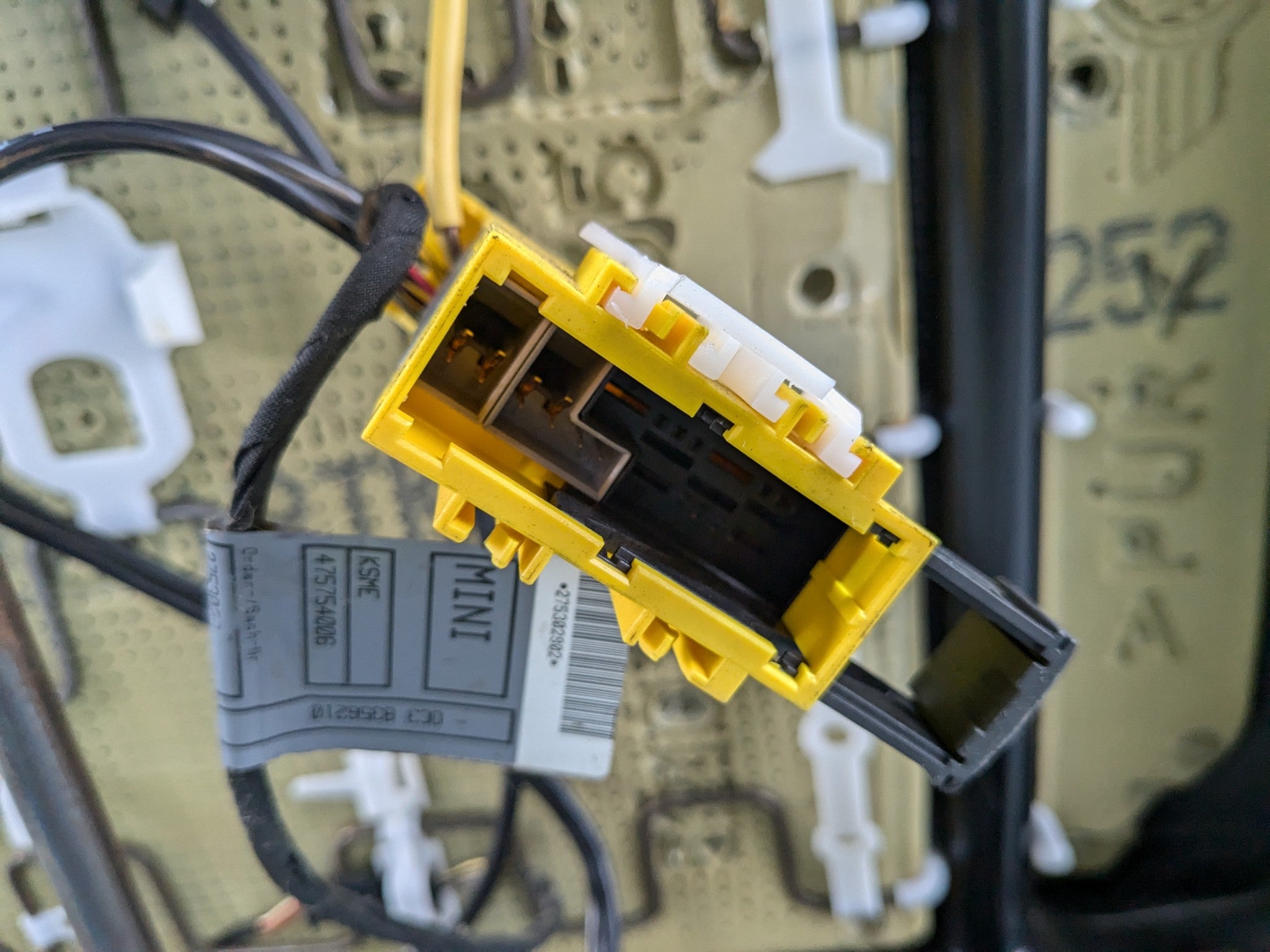 2008 - 2014 MINI COOPER OEM PASSENGER SIDE SEAT BLACK LEATHER FRONT RIGHT SIDE