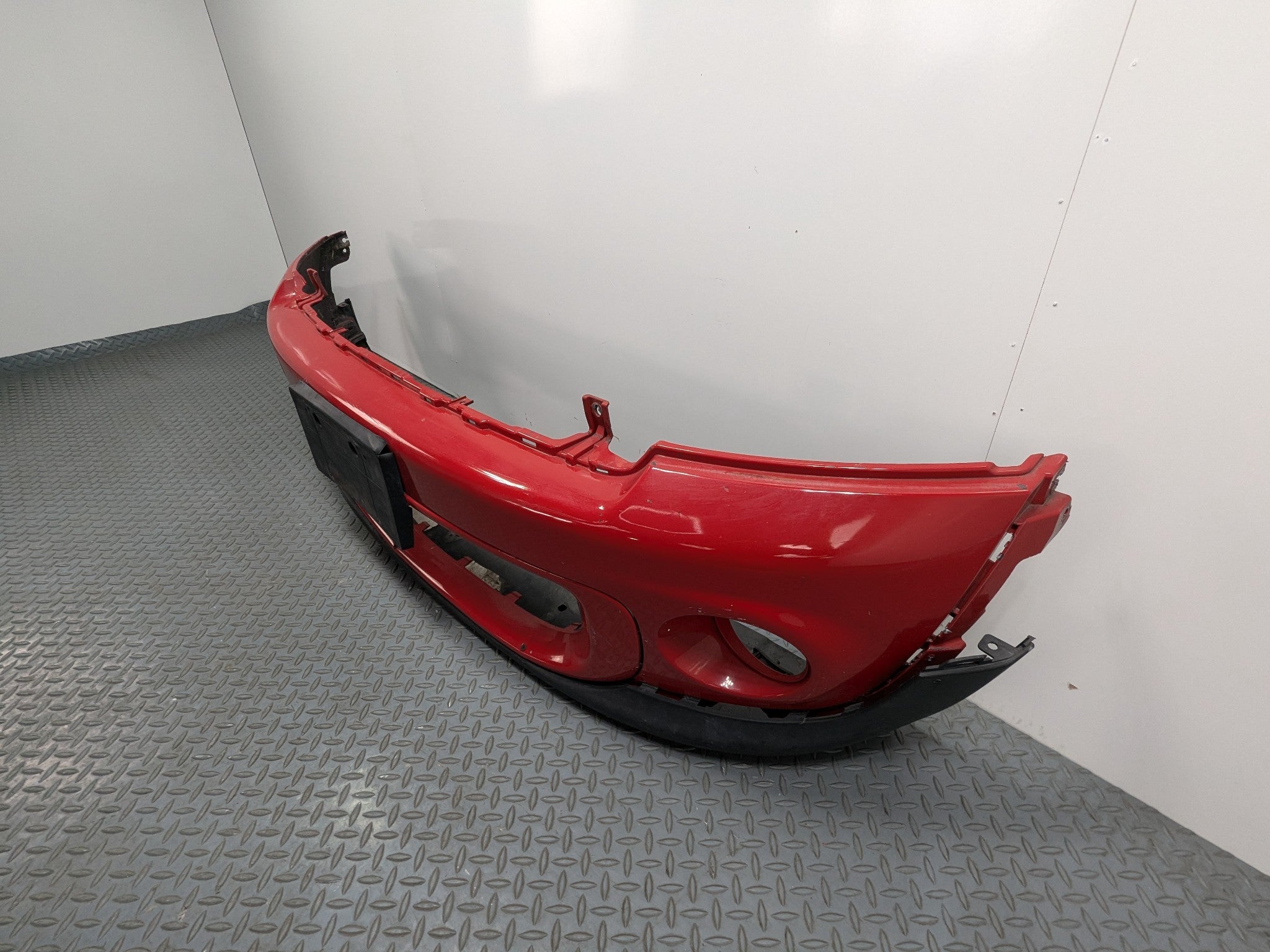 2008 - 2014 MINI COOPER OEM FRONT BUMPER LOWER COVER PANEL ASSEMBLY PURE RED