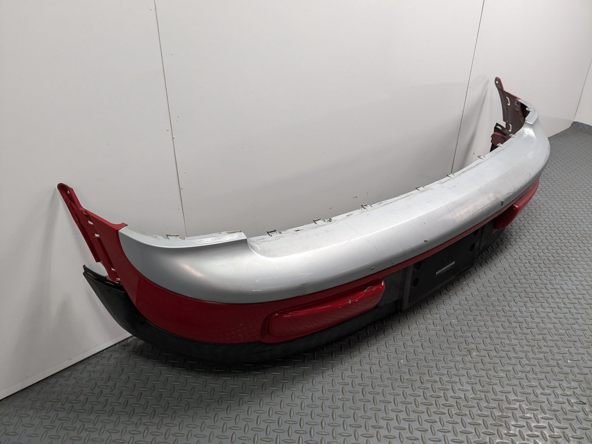 2008 - 2014 MINI COOPER OEM REAR BUMPER LOWER COVER PANEL ASSEMBLY PURE RED
