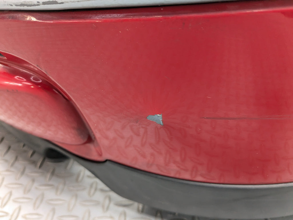 2008 - 2014 MINI COOPER OEM REAR BUMPER LOWER COVER PANEL ASSEMBLY PURE RED