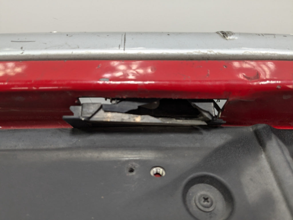 2008 - 2014 MINI COOPER OEM REAR BUMPER LOWER COVER PANEL ASSEMBLY PURE RED