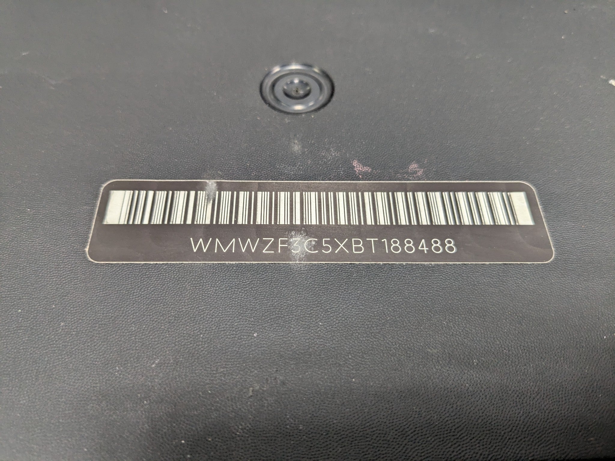 2008 - 2014 MINI COOPER OEM REAR BUMPER LOWER COVER PANEL ASSEMBLY PURE RED