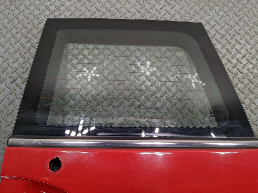 2008 - 2014 MINI COOPER OEM REAR TRUNK BACK SPLIT DOOR SHELL RIGHT SIDE PURE RED