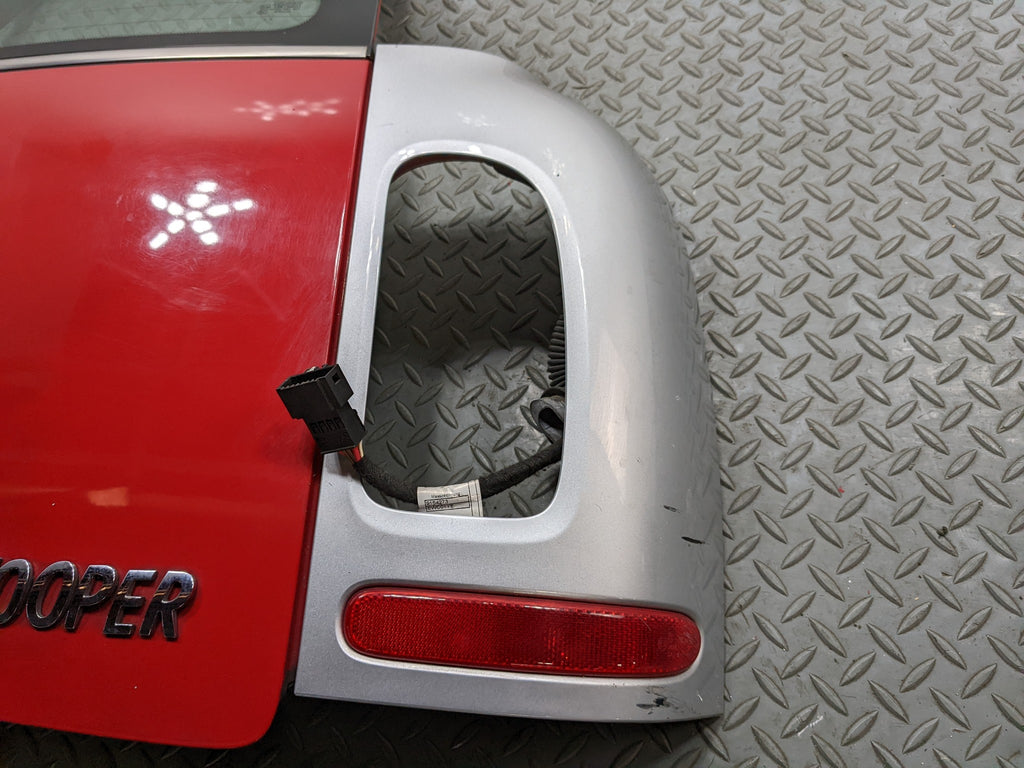 2008 - 2014 MINI COOPER OEM REAR TRUNK BACK SPLIT DOOR SHELL RIGHT SIDE PURE RED