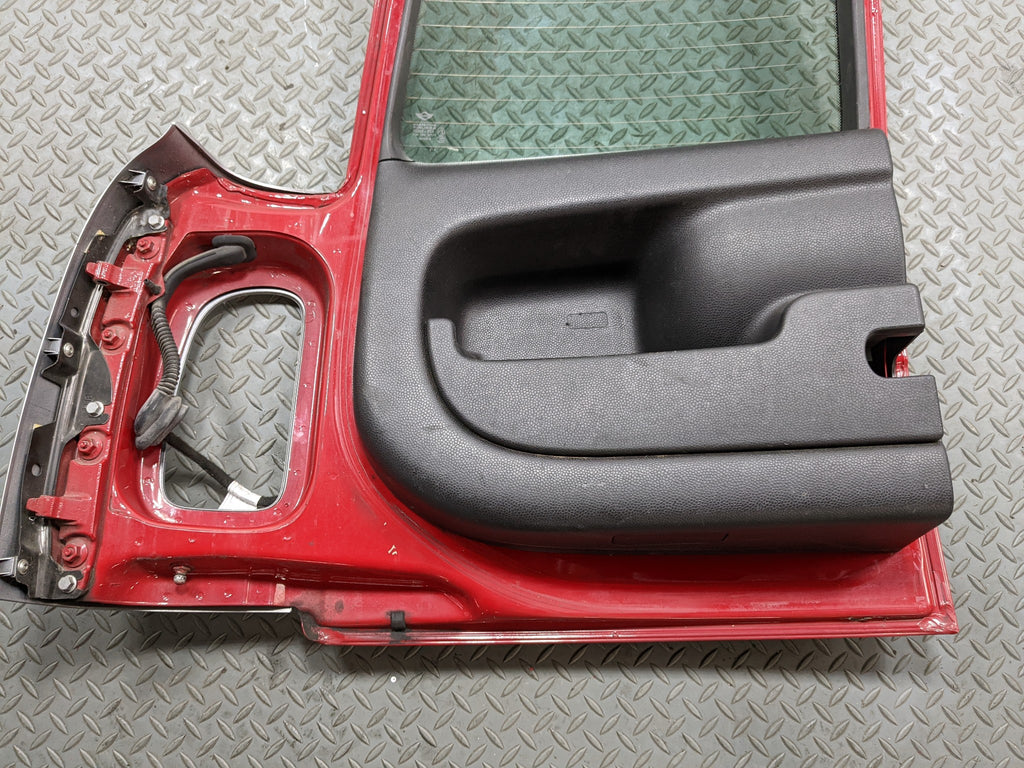 2008 - 2014 MINI COOPER OEM REAR TRUNK BACK SPLIT DOOR SHELL RIGHT SIDE PURE RED