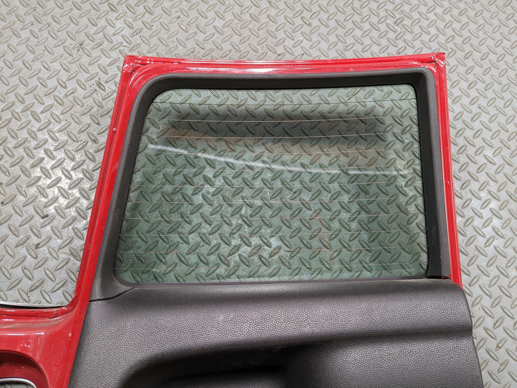 2008 - 2014 MINI COOPER OEM REAR TRUNK BACK SPLIT DOOR SHELL RIGHT SIDE PURE RED