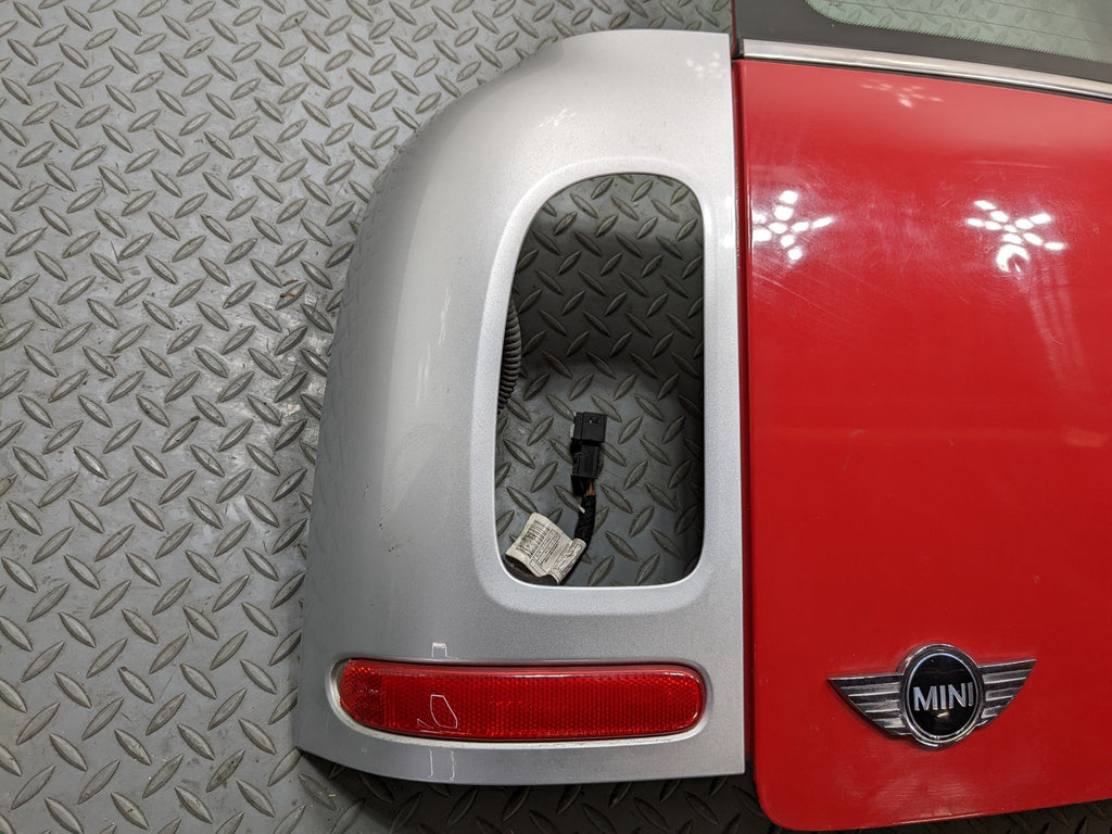 2008 - 2014 MINI COOPER OEM REAR TRUNK BACK SPLIT DOOR SHELL LEFT SIDE PURE RED
