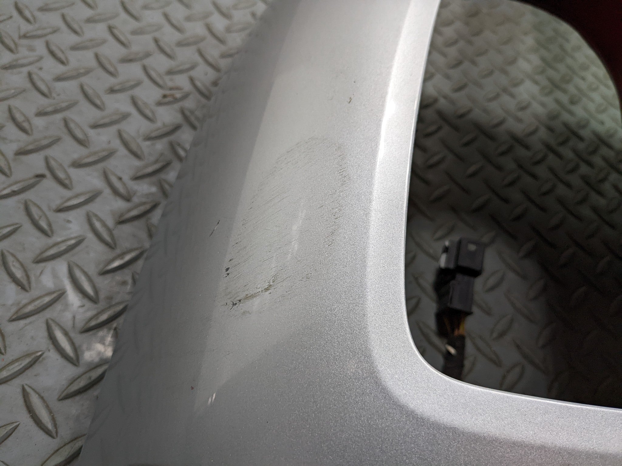 2008 - 2014 MINI COOPER OEM REAR TRUNK BACK SPLIT DOOR SHELL LEFT SIDE PURE RED