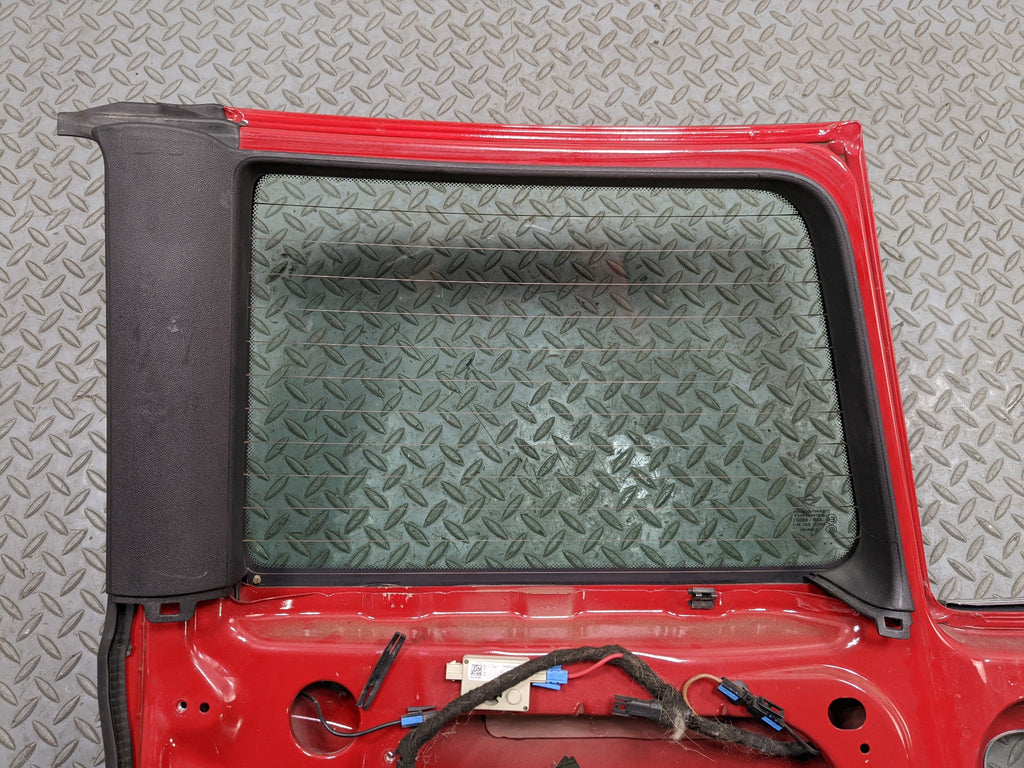 2008 - 2014 MINI COOPER OEM REAR TRUNK BACK SPLIT DOOR SHELL LEFT SIDE PURE RED