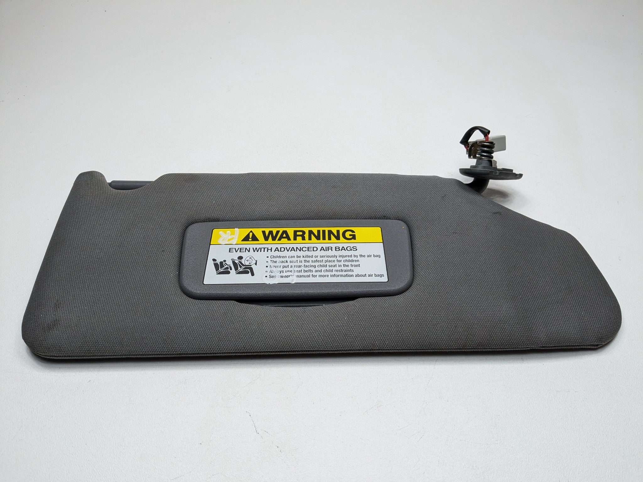 2004 - 2006 ACURA TL OEM SUN VISOR UPPER ROOF FRONT RIGHT PASSENGER SIDE