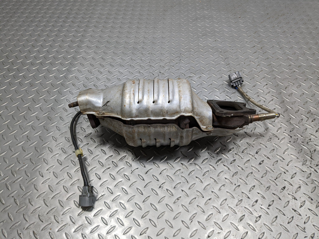 2004 - 2006 ACURA TL OEM EXHAUST DOWN PIPE WITH HEAT SHIELD FRONT SIDE