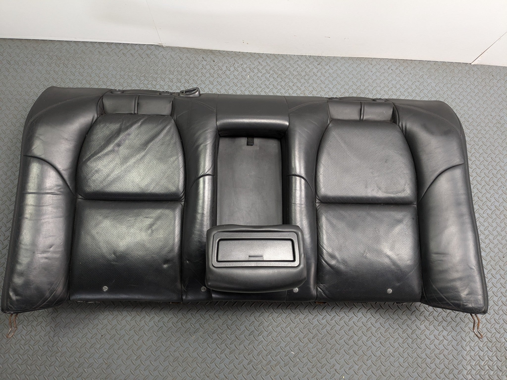 2004 - 2006 ACURA TL OEM REAR BACK UPPER SEAT CUSHION WITH ARMREST LEATHER BLACK