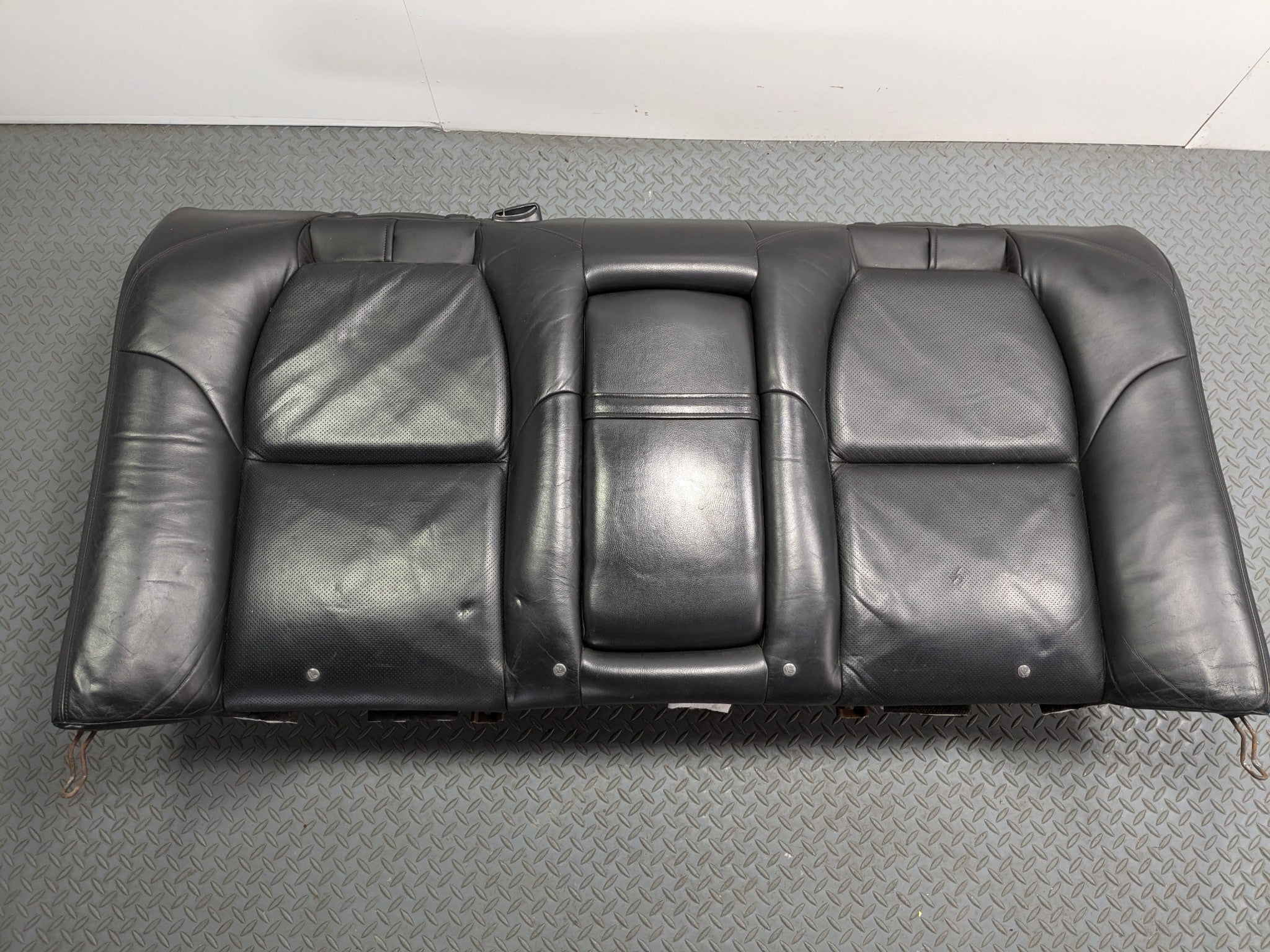 2004 - 2006 ACURA TL OEM REAR BACK UPPER SEAT CUSHION WITH ARMREST LEATHER BLACK