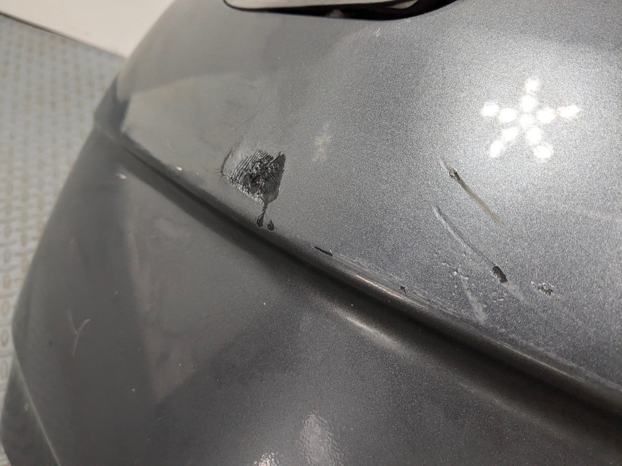 2004 - 2006 ACURA TL OEM REAR BUMPER LOWER COVER PANEL ANTHRACITE METALLIC