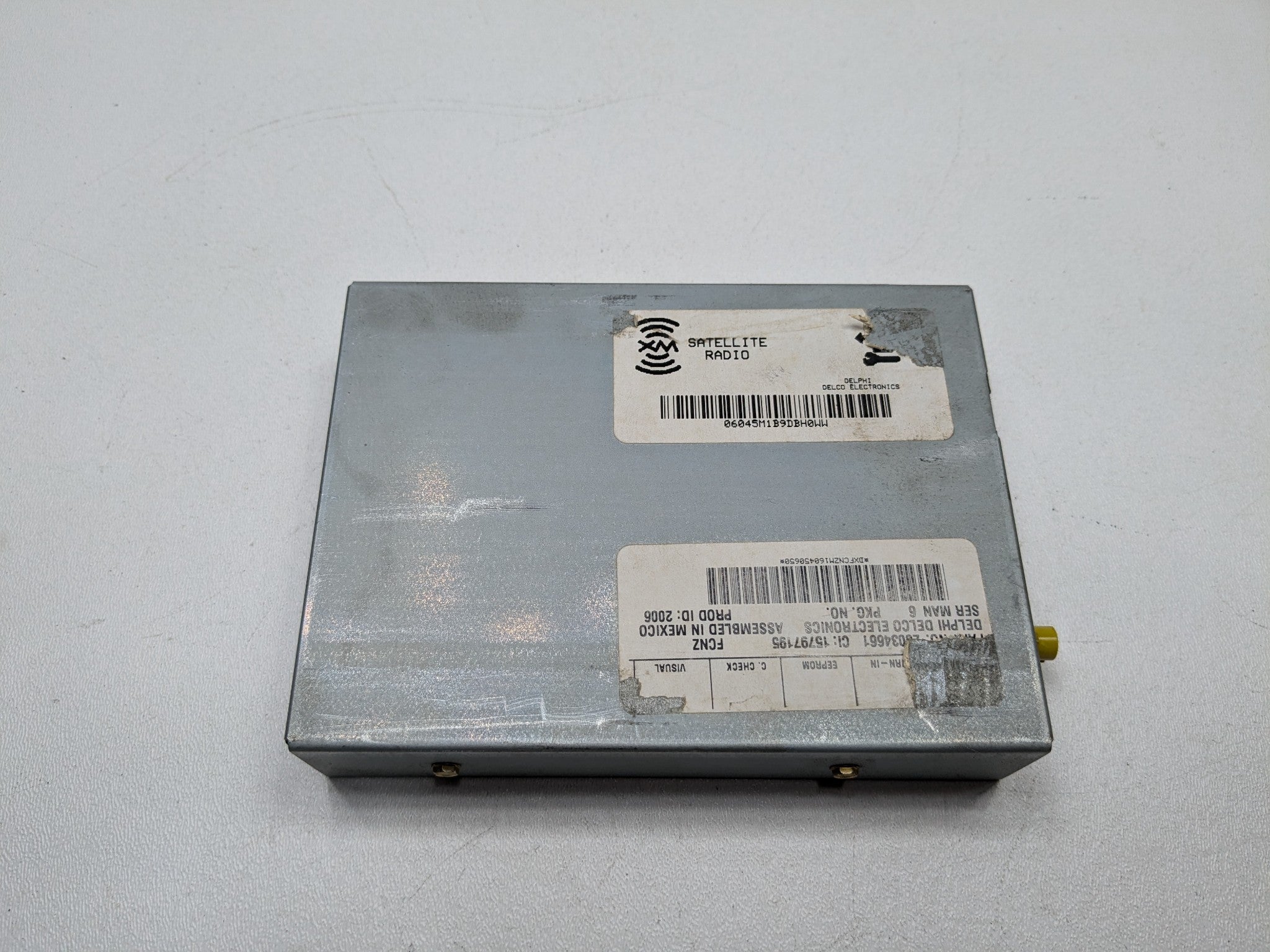 07 - 09 CHEVROLET TAHOE OEM SIRIUS SATELLITE RADIO RECEIVER CONTROL MODULE UNIT