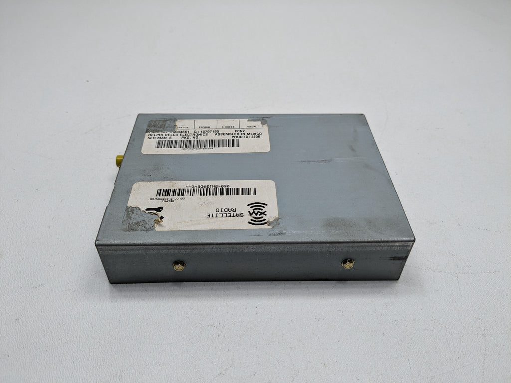 07 - 09 CHEVROLET TAHOE OEM SIRIUS SATELLITE RADIO RECEIVER CONTROL MODULE UNIT