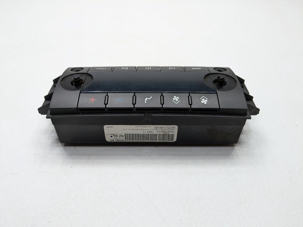 07 - 09 CHEVROLET TAHOE OEM AC HEATER TEMPERATURE CLIMATE CONTROL SWITCH REAR