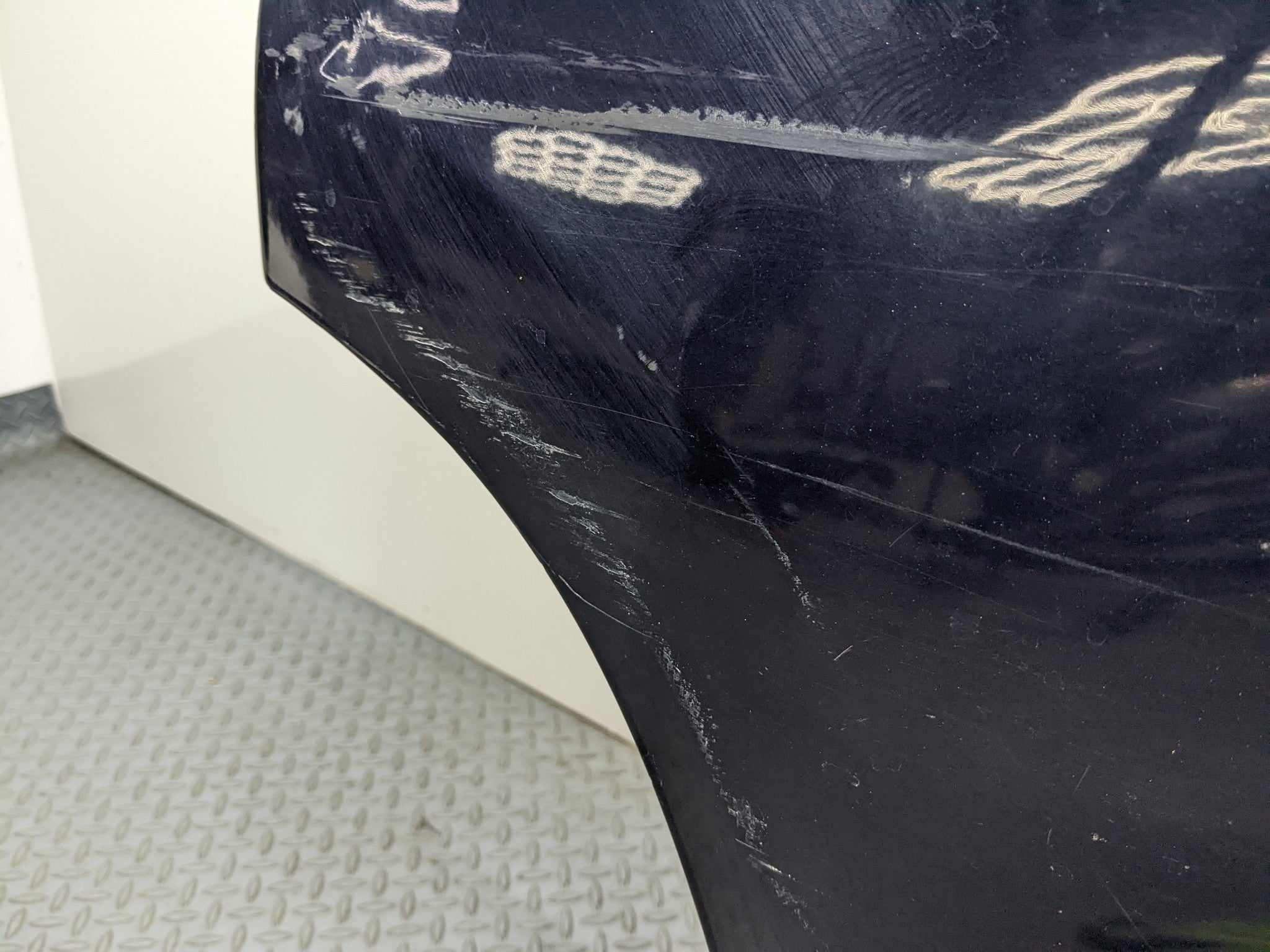 07 - 09 CHEVROLET TAHOE OEM DOOR SHELL PANEL REAR RIGHT BERMUDA BLUE METALLIC