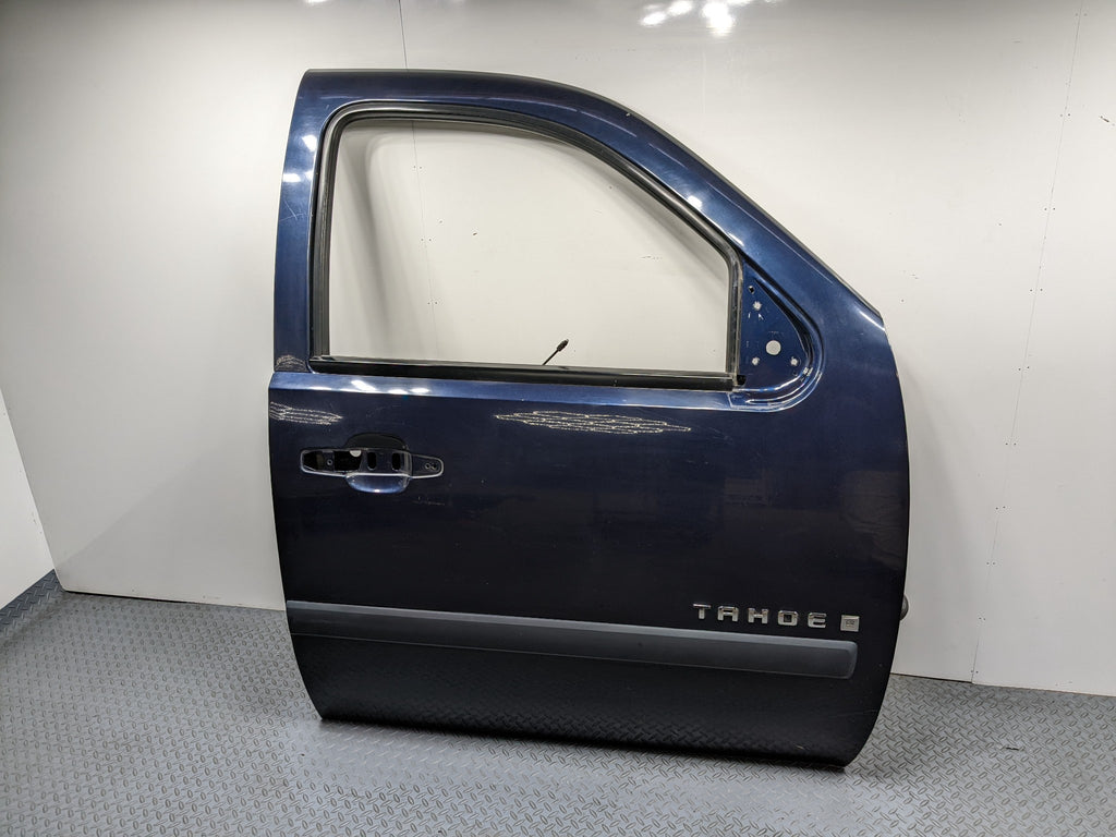 07 - 09 CHEVROLET TAHOE OEM DOOR SHELL PANEL FRONT RIGHT BERMUDA BLUE METALLIC