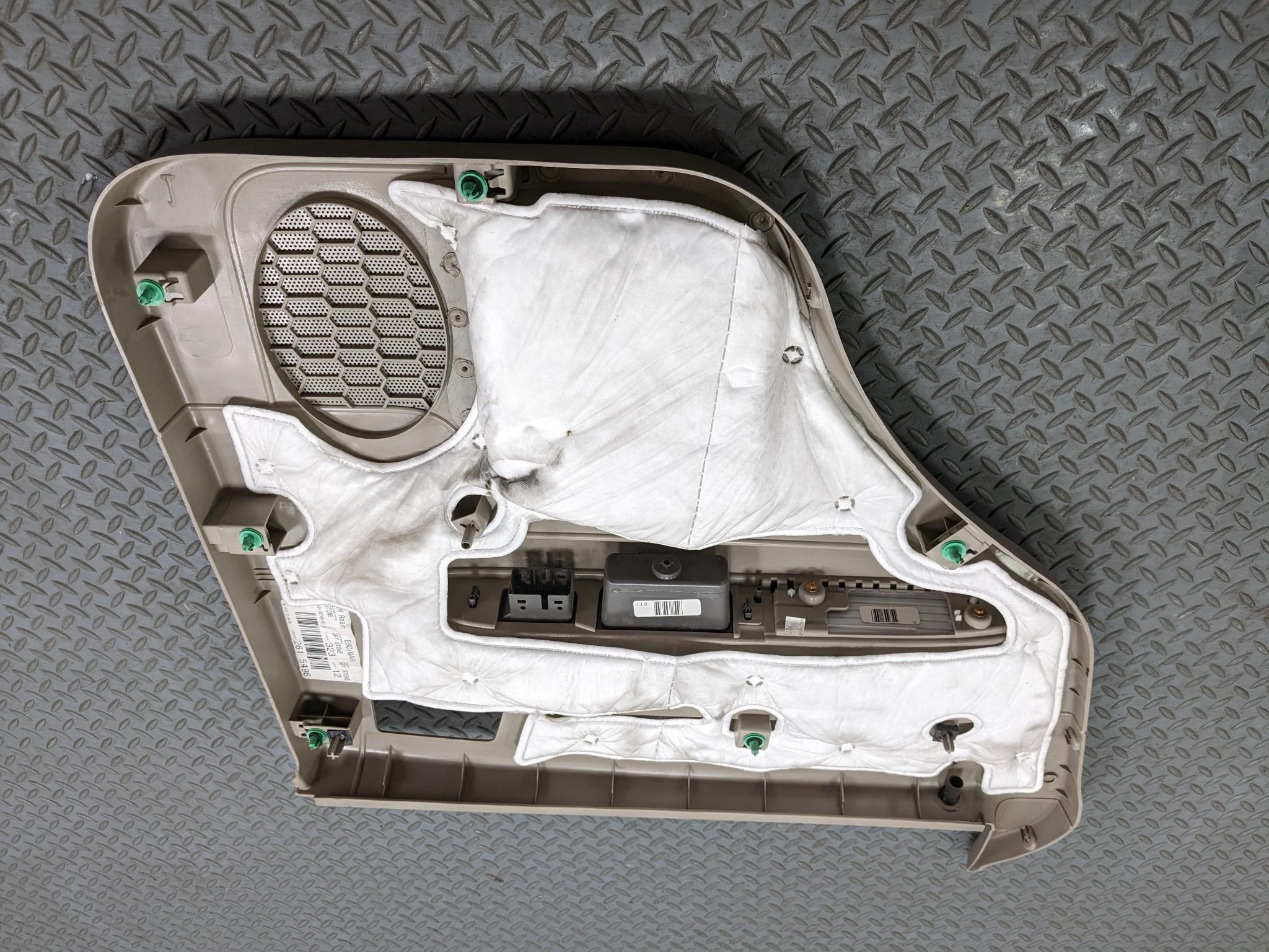 2008 - 2012 FORD ESCAPE OEM INTERIOR DOOR TRIM PANEL REAR RIGHT PASSENGER SIDE