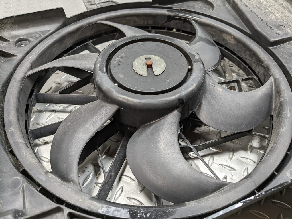 2008 - 2012 FORD ESCAPE OEM ELECTRIC COOLING MOTOR FAN WITH SHROUD LEFT SIDE