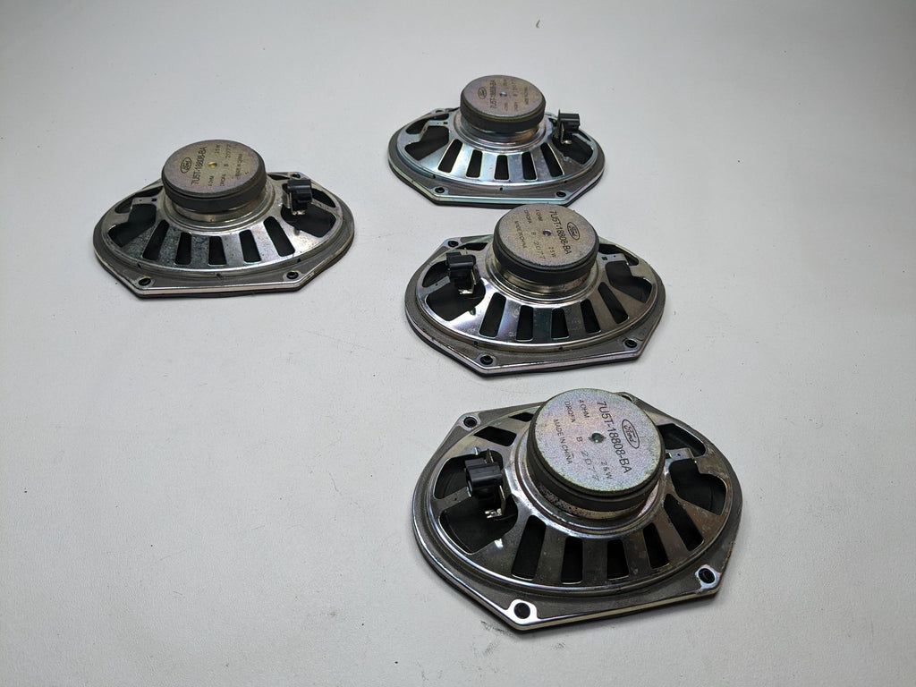 08 - 12 FORD ESCAPE OEM DOOR SPEAKER SET OF FOUR FRONT REAR LEFT AND RIGHT SIDE