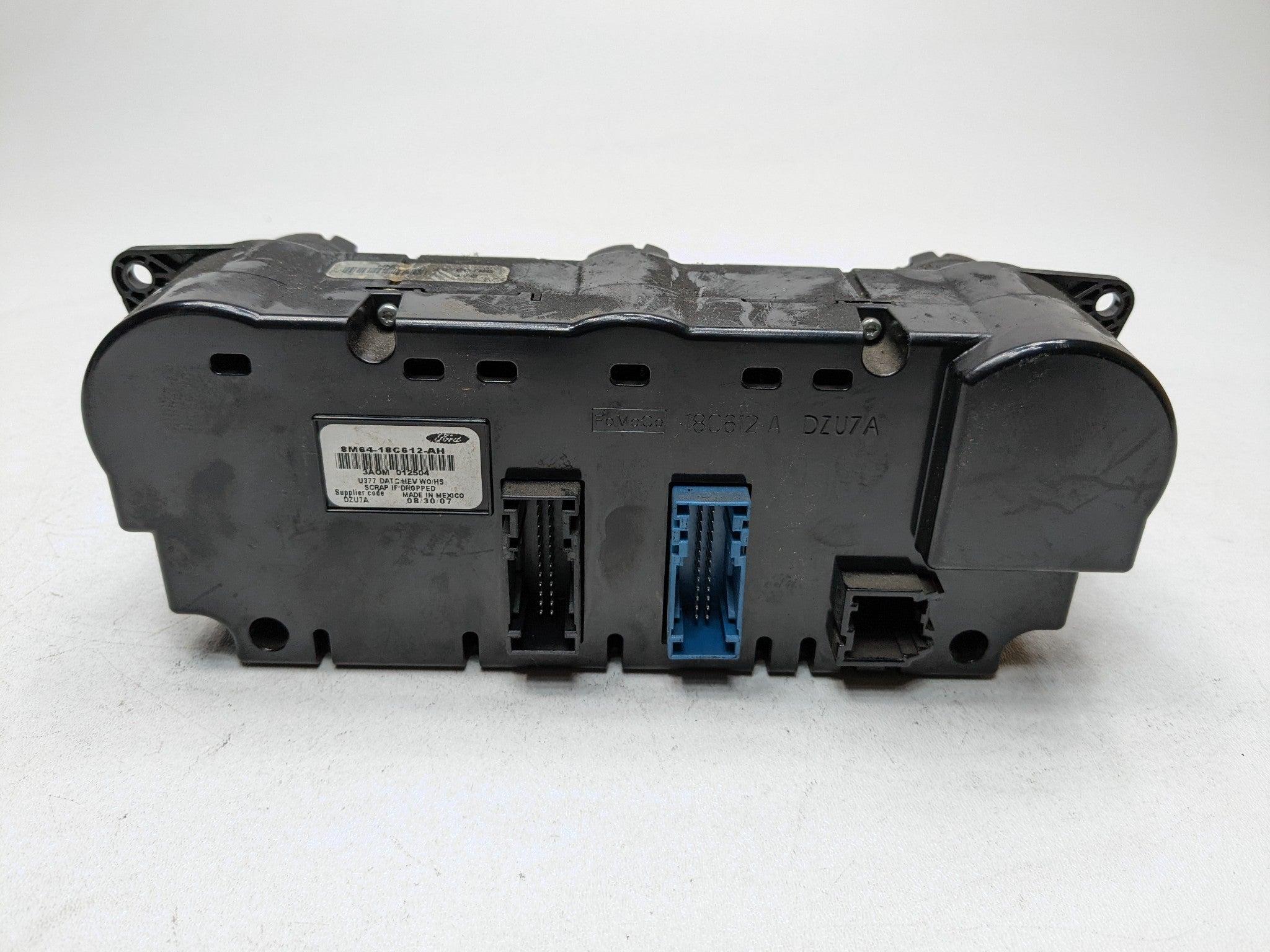 2008 - 2012 FORD ESCAPE OEM AC HEATER CLIMATE TEMPERATURE CONTROL SWITCH PANEL