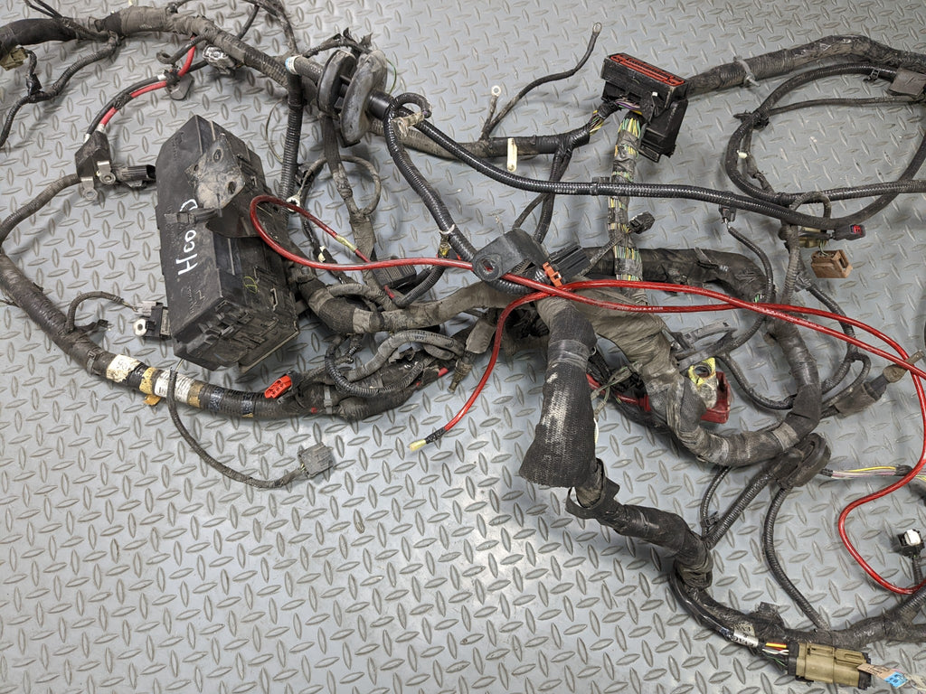 2008 - 2012 FORD ESCAPE OEM INTERIOR HOOD WIRE WIRING HARNESS WITH FUSE RELAY