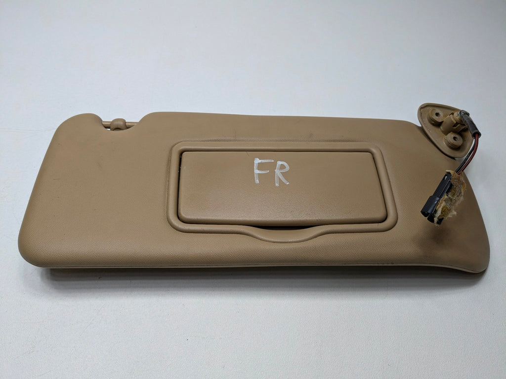 2005 - 2007 CADILLAC CTS OEM SUN VISOR UPPER ROOF FRONT RIGHT PASSENGER SIDE