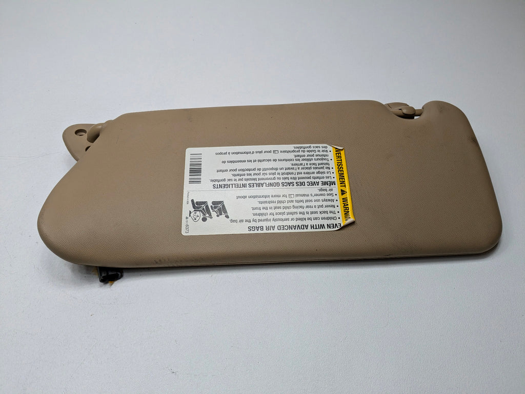 2005 - 2007 CADILLAC CTS OEM SUN VISOR UPPER ROOF FRONT RIGHT PASSENGER SIDE