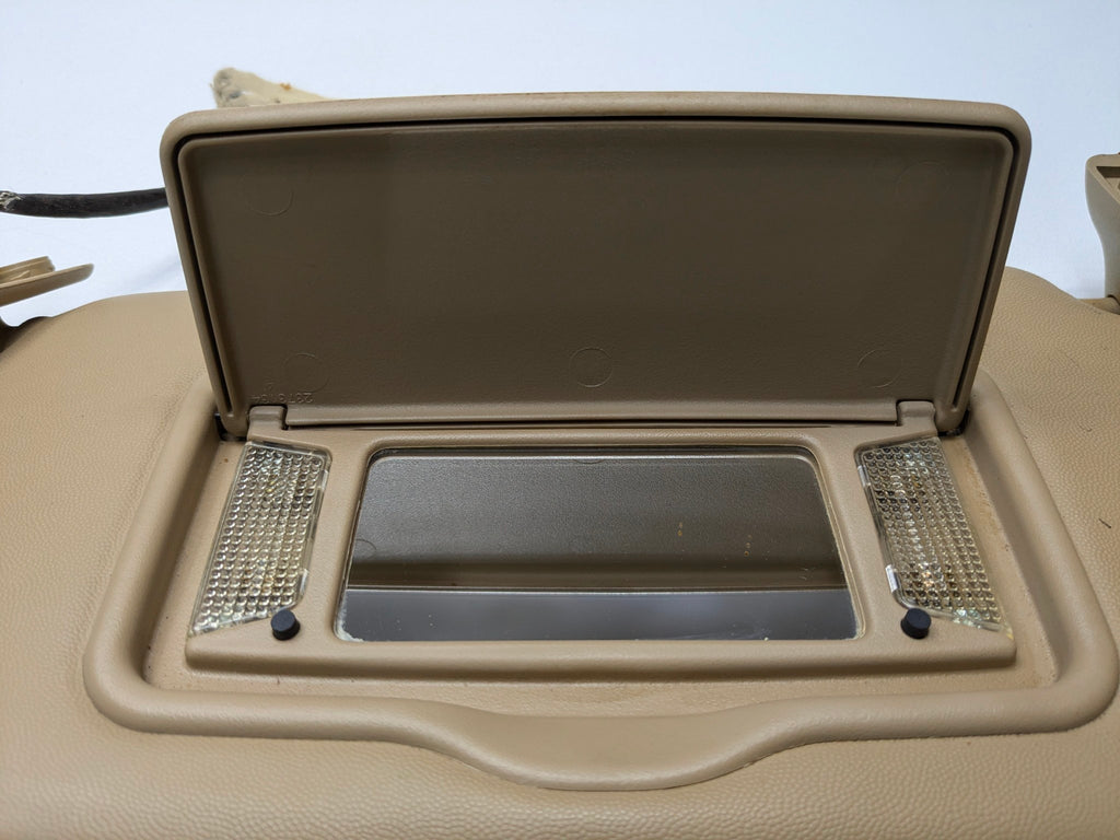 05 - 07 CADILLAC CTS OEM SUN VISOR BROWN GREY UPPER ROOF FRONT LEFT DRIVER SIDE