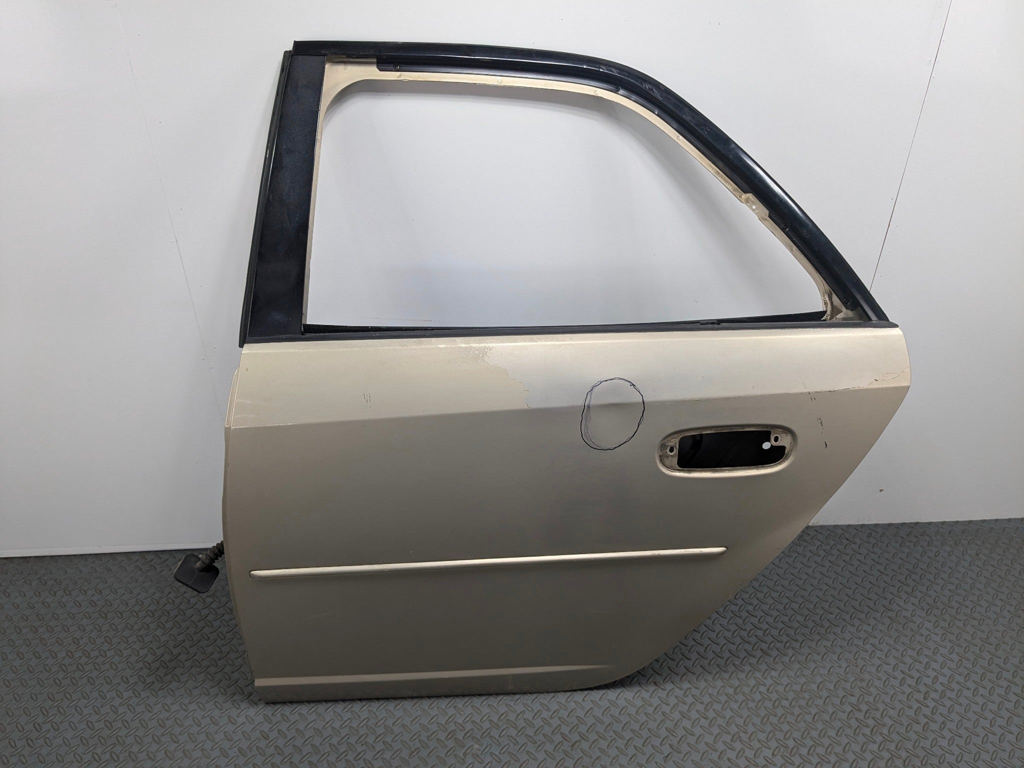 05 - 07 CADILLAC CTS OEM DOOR SHELL PANEL RADIANT BRONZE REAR LEFT DRIVER SIDE