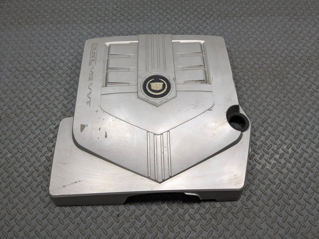 2005 - 2007 CADILLAC CTS OEM ENGINE COVER SHIELD TRIM PANEL GUARD 3.6L SILVER