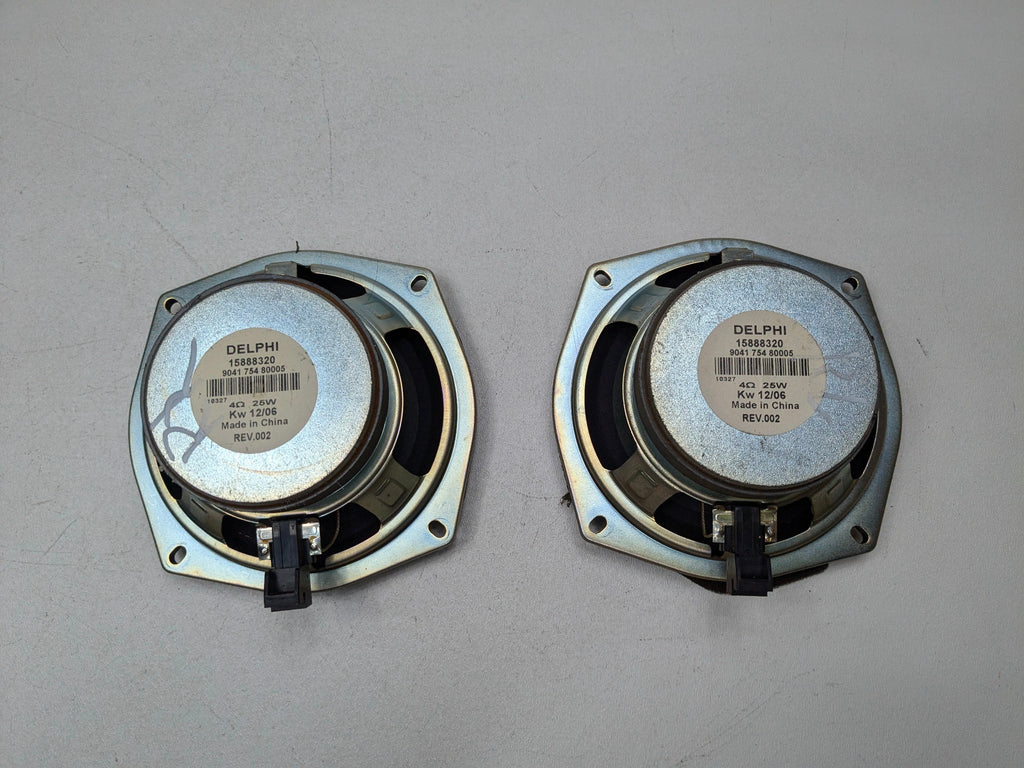 2005 - 2007 CADILLAC CTS OEM SPEAKER SET OF 6 INTERIOR AUDIO SOUND SYSTEM